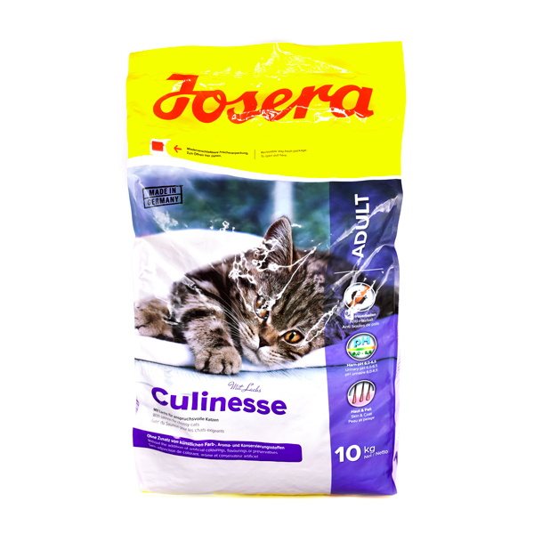 غذای خشک گربه جوسرا مدل CULINESSE حاوی گوشت پرندگان و سالمون