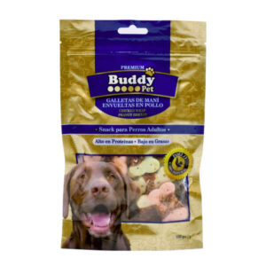 غذای تشویقی سگ Buddy بیسکویتی با دورپیچ مرغ کد TR-019