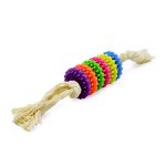 اسباب بازی سگ مدل دندانی طنابی کد285 رنگارنگ