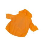 لباس سگ مدل سویشرت کلاه دار نارنجی رنگ کد DA153
