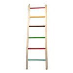 اسباب بازی طوطی طرح نردبان سایز 5 کدBA065 رنگارنگ