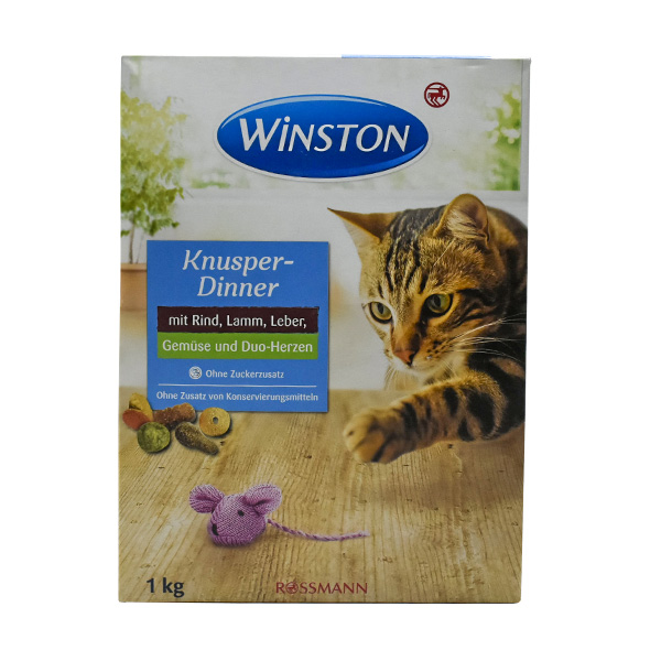 غذای خشک گربه وینستون 1 کیلوگرمی Winston