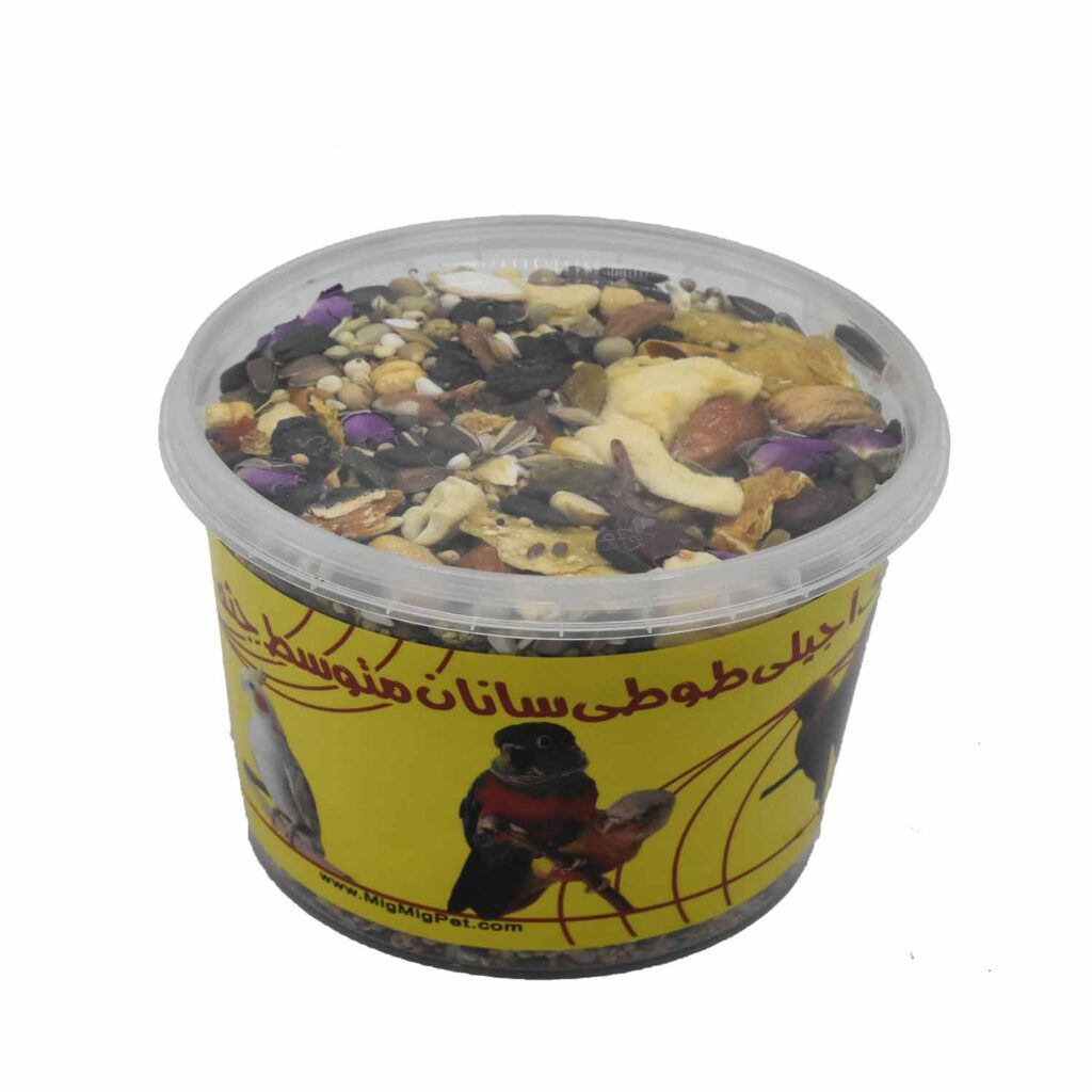 غذای آجیلی طوطی سانان میگ میگ پت 700 گرمی کد 1170063