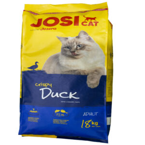 غذای خشک گربه بالغ برند جوسی کت (اردک) 18 کیلویی